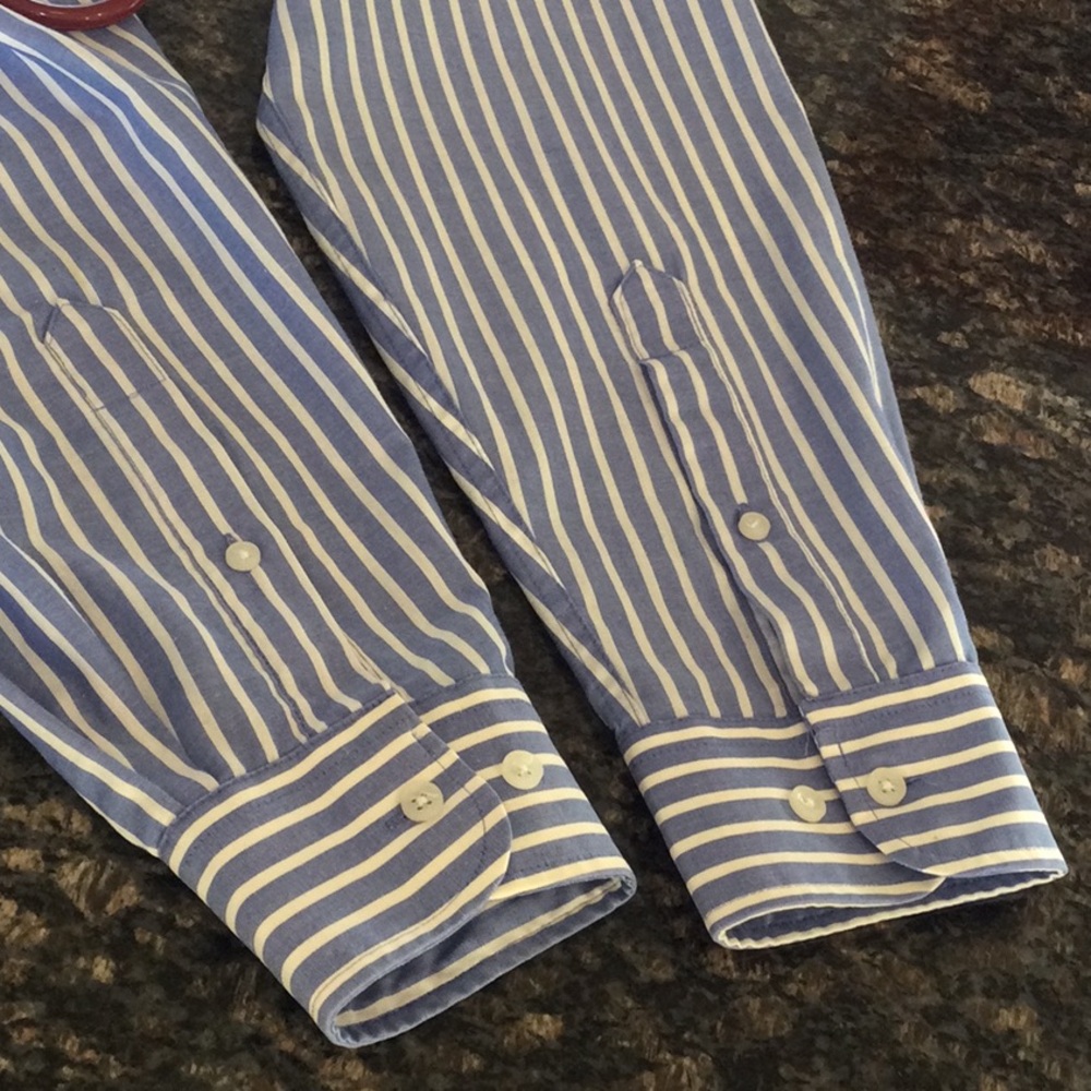 Pierre Cardin Striped Dress Shirt - Picture 4 of 5